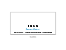 Tablet Screenshot of ideo-design.com